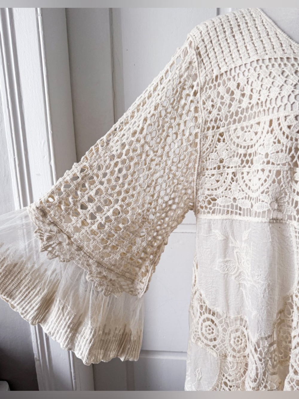 Bohemian Lace Layering Dress - Picture 5 of 8
